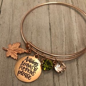 Handmade bangle bracelet